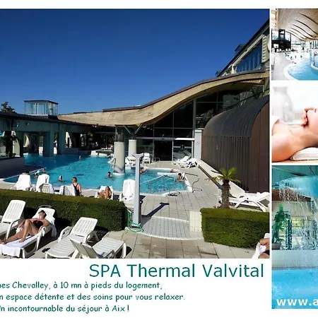 G1 Dans Avec Jardin, Proche Des Thermes *