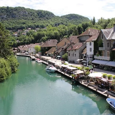 アパート G1 Dans Avec Jardin, Proche Des Thermes エクスレバン