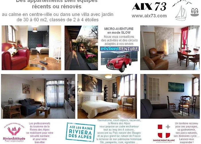 G1 Dans Avec Jardin, Proche Des Thermes Apartment Aix-les-Bains