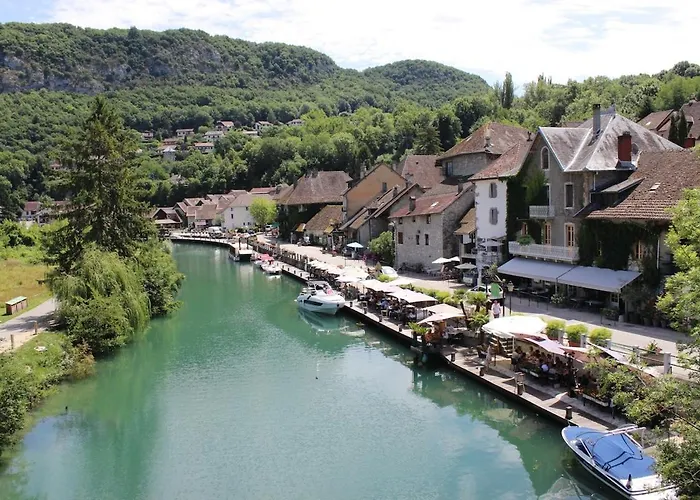 アパート G1 Dans Avec Jardin, Proche Des Thermes エクスレバン